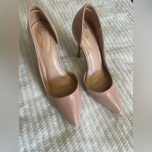 Elegant Pink Patent Leather Stiletto Heels
